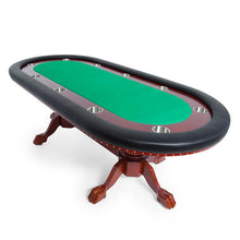 Load image into Gallery viewer, BBO Poker Table Rockwell 94&quot; Poker Table (Mahogany) 2BBO-RW