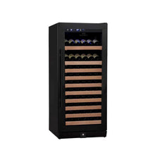 Load image into Gallery viewer, Kings Bottle 100 Bottle Kitchen Wine Refrigerator Freestanding Left Hand Hinge KBU100WX-SS LHH