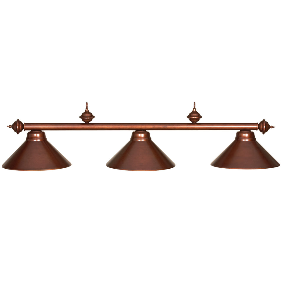 RAM Game Room 54" 3LT BILLIARD LIGHT- CHESTNUT PR54 CN