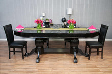 Load image into Gallery viewer, Black Oval Dining Top (Rockwell/Elite) BBO POKER TABLES 2BBO-DTB-OVAL